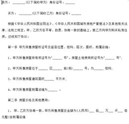 房产处置协议房产处置协议的制定与实施，法律保障下的房产交易过程